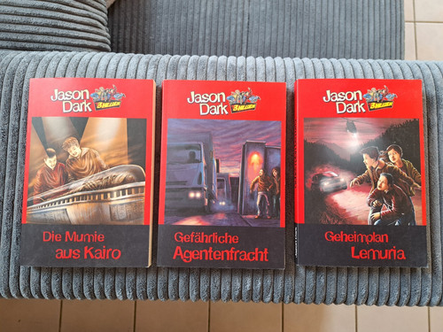 Jason dark helden mumie - 3x,
